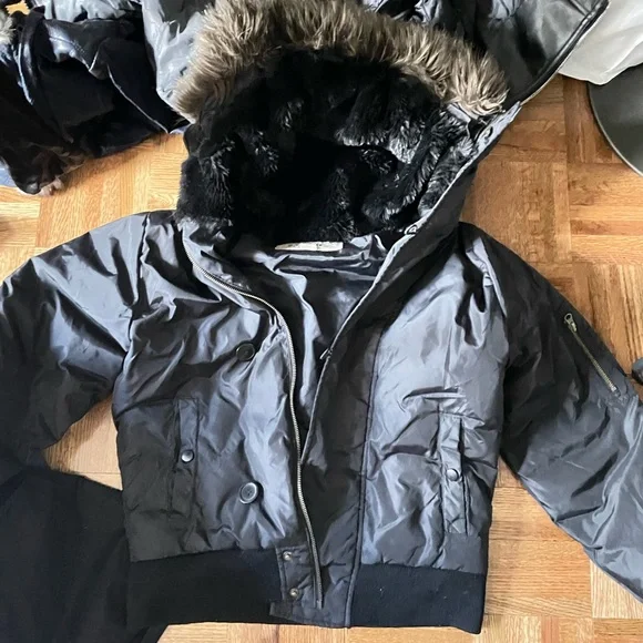 Roots Jackets Coats Roots Canada Winter Coat Size S Black